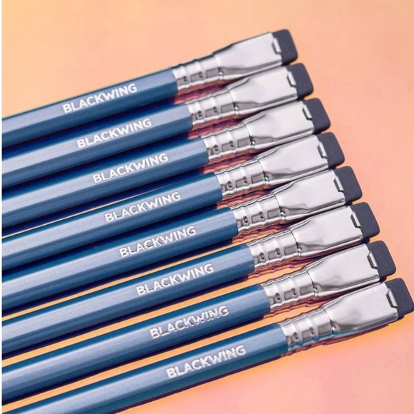 ❤️BUY 2 GET 1 FREE  Blackwing Pearl Blue Pencil,Set of 12,Retail Price$34.95 USD - Picture 13 of 16